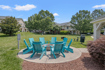 Courtyards with social spaces